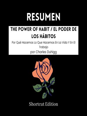 cover image of RESUMEN--The Power of Habit / El Poder De Los Hábitos